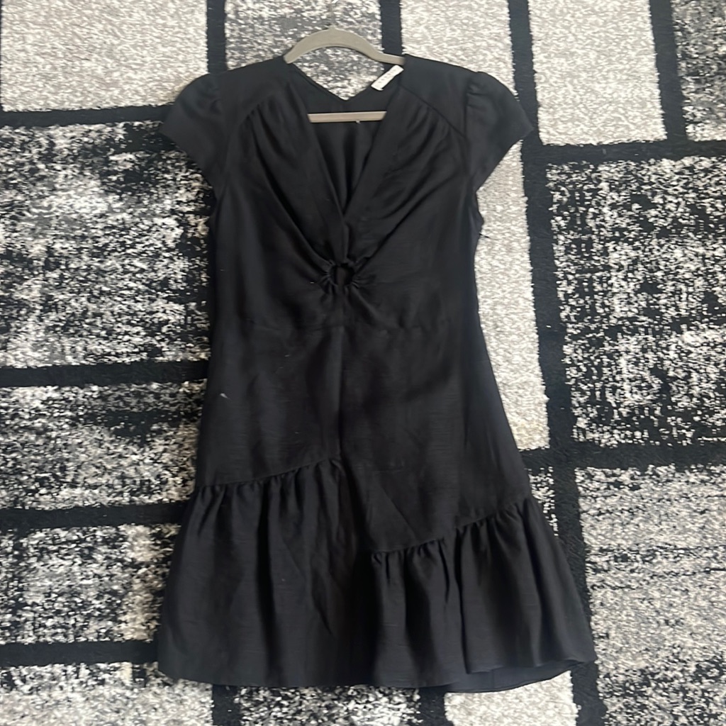Sandro Black Mini Sun Dress